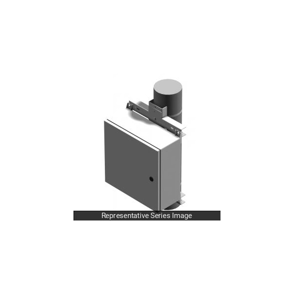 Hammond Vertical Steel Channel, 41-3/4 in. H x 4 in. W, Steel - PMV3036GY