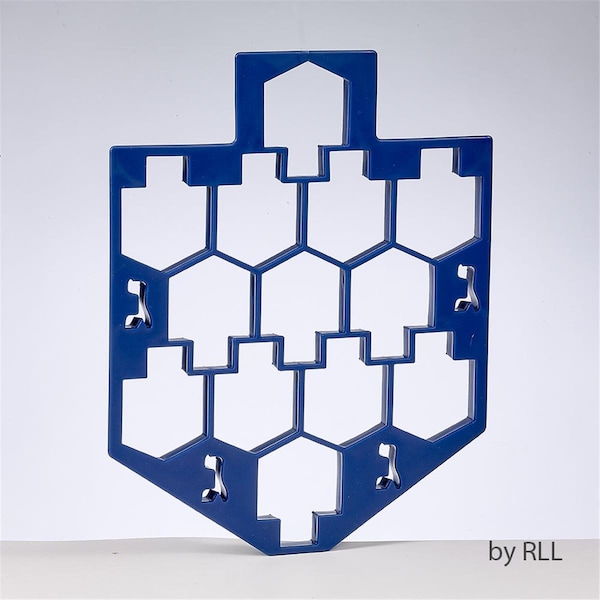 Rite Lite 9 x 11 in. Dreidel Cookie Cutter Plastic Sheet - KWC-21