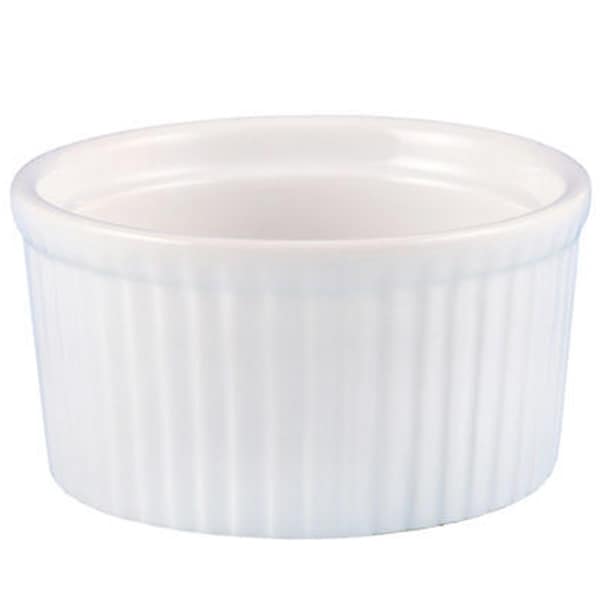 Top Chef Iron Works 3.38 in. dia. x 1.75 in. Ceramic Ramekin, 3 oz. - TO2576021