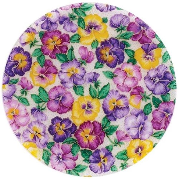 Andreas Andreas TRC-14 Pansy Casserole Silicone Trivet - Pack of 3 trivets - TRC-14