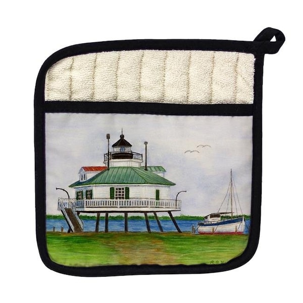Betsy Drake Betsy Drake PT736 Hooper Strait Lighthouse Pot Holder - PT736
