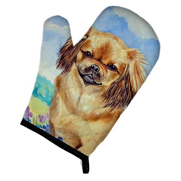 Carolines Treasures Tibetan Spaniel Oven Mitt - 7078OVMT