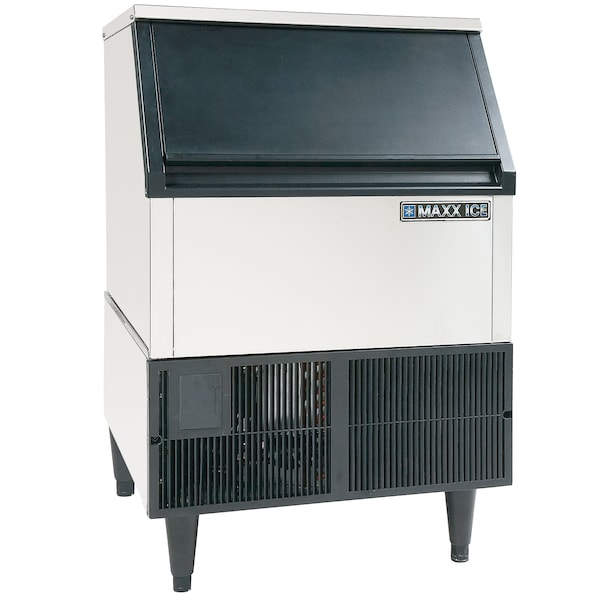 Maxx Ice Icemaker 250 lb, Commercial Freestanding, Energy Star Qualified, SS - MIM250