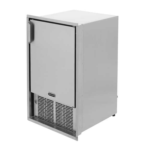Whynter 14″ W X 24-1/2″ H X 16" D Ice Maker, Ice Production Per Day: 23 lbs. - MIM-14231SS