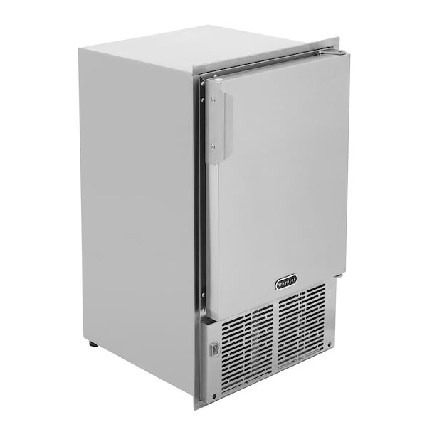 Whynter 14″ W X 24-1/2″ H X 16" D Ice Maker, Ice Production Per Day: 23 lbs. - MIM-14231SS