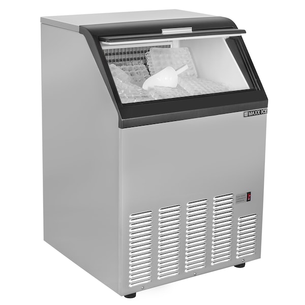 Maxx Ice Self-Contained Ice Machine Produces Up to 125 lbs. of Ice Daily - MIM125H