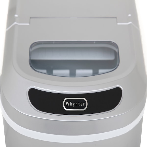 Whynter 9-1/2" W X 13″ H X 14″ D Ice Maker, Ice Production Per Day: 27 lbs. - IMC-270MS
