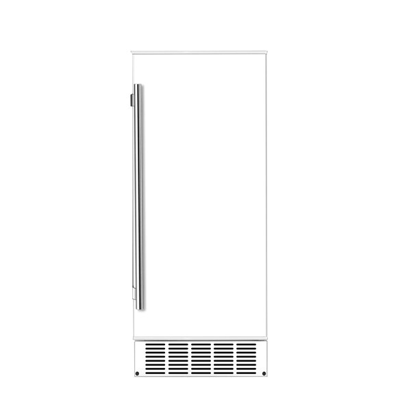 Edgestar 15 Inch Wide BuiltIn Ice Maker with 25 Lbs Storage Capacity and Up to 25 Lbs Daily Ice Production - IB250BL