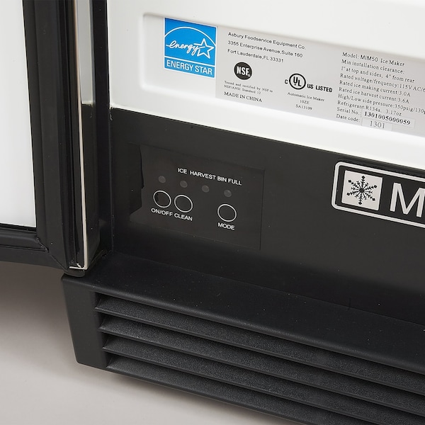 Maxx Ice Indoor Ice Machine, Produces Up to 50 lbs. of Ice Daily - MIM50V