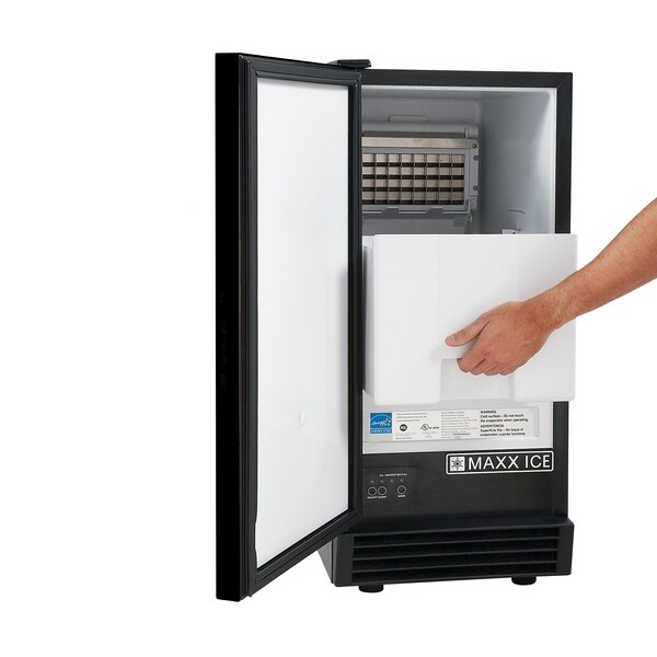 Maxx Ice Indoor Ice Machine, Produces Up to 50 lbs. of Ice Daily - MIM50V