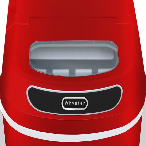 Whynter 9-1/2" W X 13″ H X 14″ D Ice Maker, Ice Production Per Day: 27 lbs. - IMC-270MR