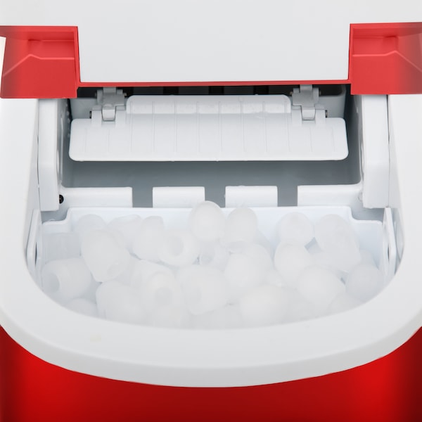 Whynter 9-1/2" W X 13″ H X 14″ D Ice Maker, Ice Production Per Day: 27 lbs. - IMC-270MR
