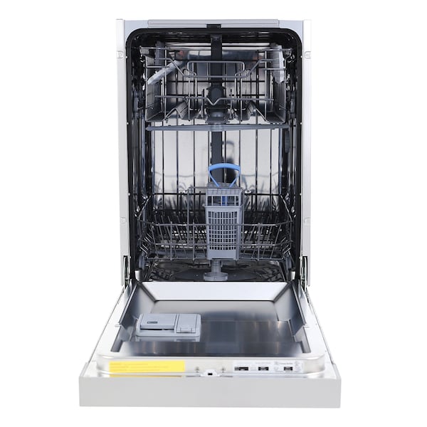 Avanti 18 in. Built In Dishwasher, Stainless Steel - DWF18V3S