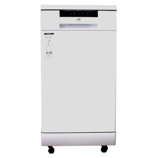 Spt SPT SD-9263W 18 in. Energy Star Portable Dishwasher; White - SD-9263W