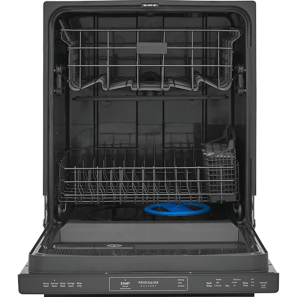 Almo 24-in. Built-In Dishwasher with Pocket Handle and Plastic Tub - 14 Place Settings, 5 Programs - GDPP4515AF
