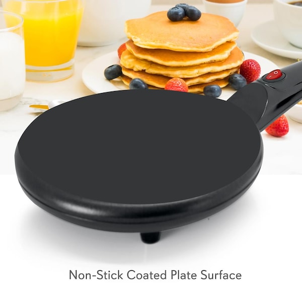 Nutrichef Electric Griddle - Crepe Maker Hot Plate Cooktop, PKCRM08.5 - PKCRM08.5
