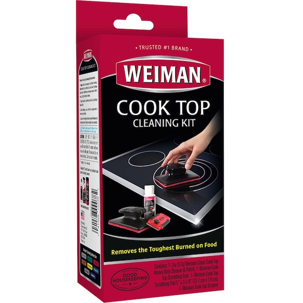Weiman Products Weiman No Scent Cooktop Cleaner Starter Kit 1 box Sponge - 98A