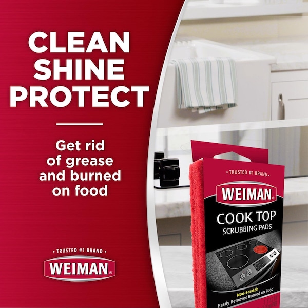 Weiman Products Weiman No Scent Cooktop Cleaner Starter Kit 1 box Sponge - 98A