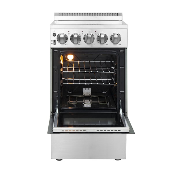 Forno Pallerano 20In. Freestanding Electric Range, 4 elements - FFSEL6052-20