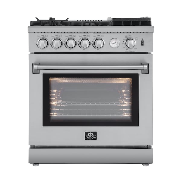 Forno Lazio 30In. Freestanding Gas Range - FFSGS6276-30