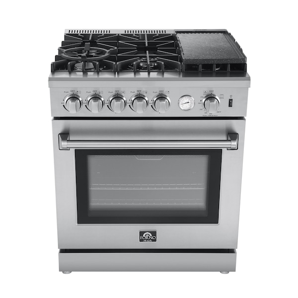 Forno Lazio 30In. Freestanding Gas Range - FFSGS6276-30