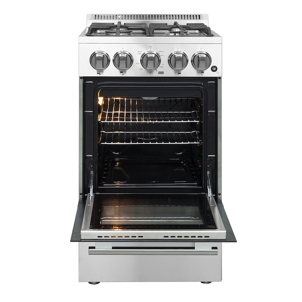 Forno Lamazze 20In. Freestanding Gas Range - FFSGS6265-20