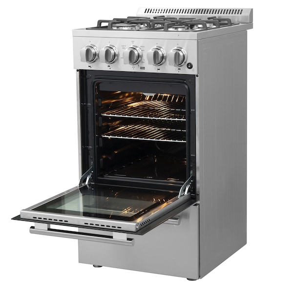 Forno Lamazze 20In. Freestanding Gas Range - FFSGS6265-20