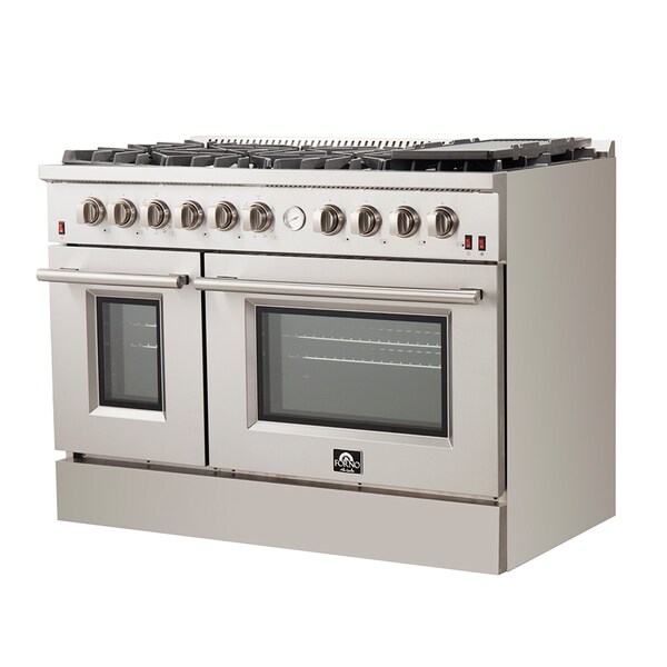 Forno Professional 48In. Freestanding Gas Range with AirFry - FFSGS6291-48