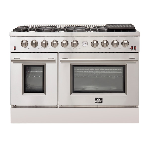 Forno Professional 48In. Freestanding Gas Range with AirFry - FFSGS6291-48