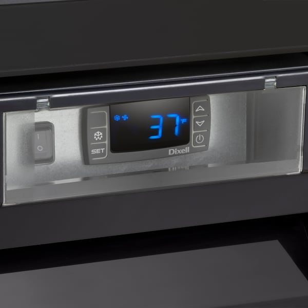 Maxx Cold Refrigerator 48 cu.ft., DBL Door, Commercial Merchandiser, Black/Glass - MXM2-48RB
