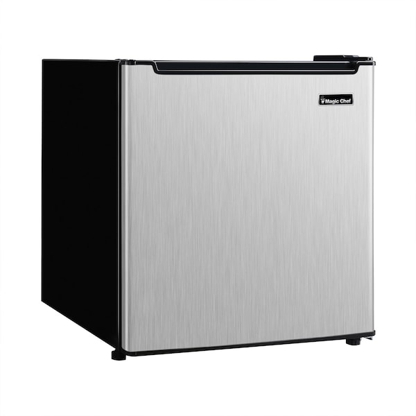 Magic Chef 1.7-Cu.-Ft. 90-Watt Stainless Steel Mini Refrigerator - MCAR170STE