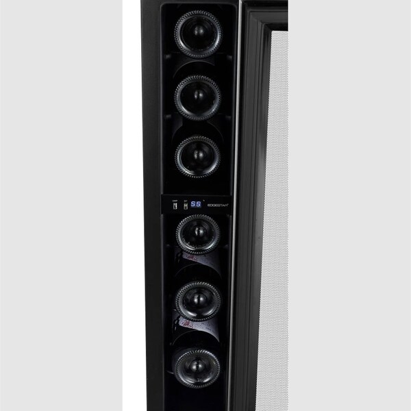 Edgestar BuiltIn 6 Inch Wide 7 Bottle Capacity Compact Wine Cooler - CWR70SZ