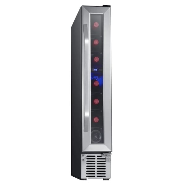 Edgestar BuiltIn 6 Inch Wide 7 Bottle Capacity Compact Wine Cooler - CWR70SZ