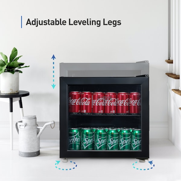 Commercial Cool 51 Cans 12 oz. Beverage Refrigerator - CCB51GB