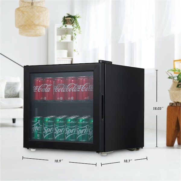 Commercial Cool 51 Cans 12 oz. Beverage Refrigerator - CCB51GB