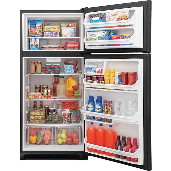 Frigidaire Refrigerator and Freezer, 18 cu. ft., Blk - FFHT1814WB