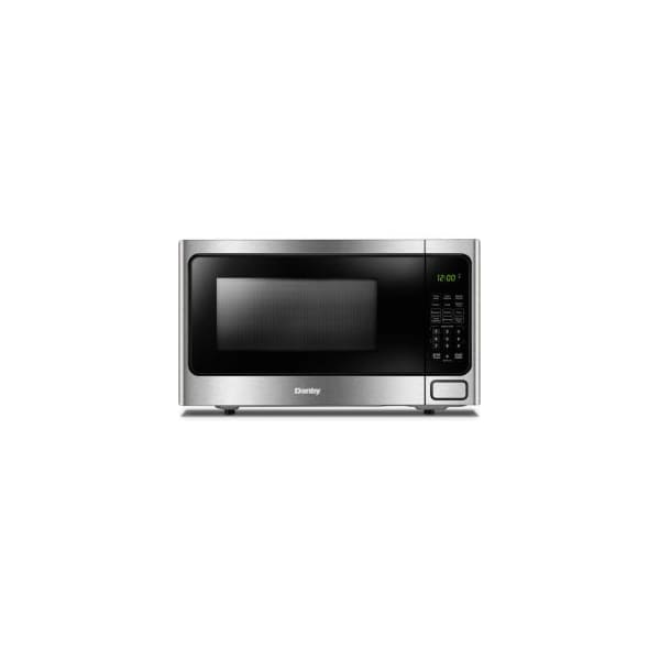 Danby Products Danby Countertop Microwave, 1000 Watts, 1.1 Cu.Ft. Capacity, Black & Silver - DDMW1125BBS