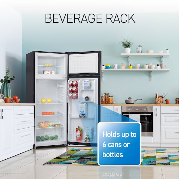 Commercial Cool 7.7 Cu. Ft. Top Mount Refrigerator, STAINLESS STEEL - CCR77LBS