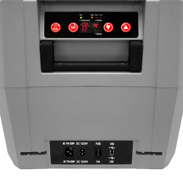 Whynter 34 Qt Compact Portable Freezer Refrigerator with 12v DC Option - FMC-350XP
