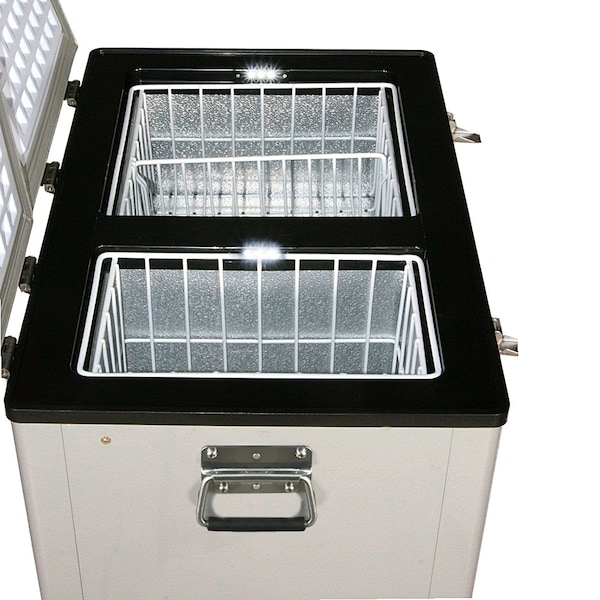 Whynter 62 Qt Dual Zone Portable Fridge/ Freezer - FM-62DZ