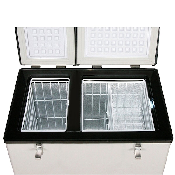 Whynter 62 Qt Dual Zone Portable Fridge/ Freezer - FM-62DZ