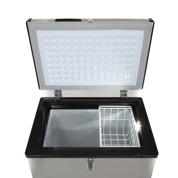 Whynter 95 Qt Portable Wheeled Freezer with Door Alert and 12v Option - FM-951GW