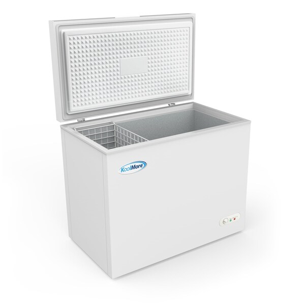 Koolmore Comercial Deep Chest Freezer with Two Wire Basket, 7 cu. ft. Food and Meat Storage - SCF-7C