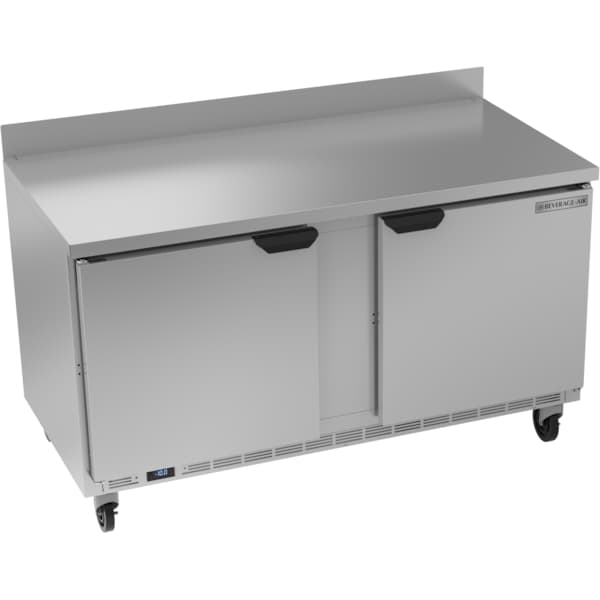 Beverage-Air Freezer, Work Top Style, 60" W, 14.39 cu. Ft., 115 v - WTF60AHC