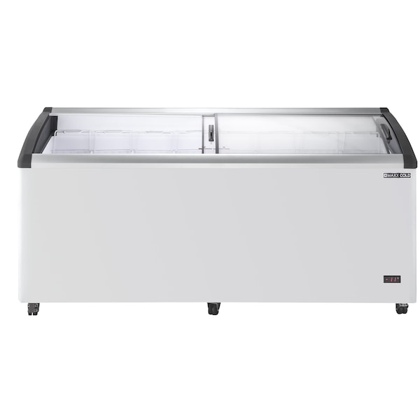 Maxx Cold Chest Freezer Display, Curved Top 14.3 CUFT - MXF72CHC-8