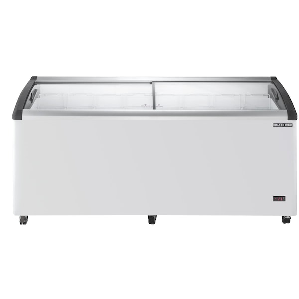 Maxx Cold Chest Freezer Display, Curved Top 14.3 CUFT - MXF72CHC-8