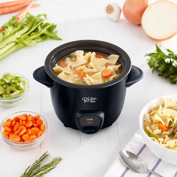 Rise By Dash Black 2 cups Rice Cooker - RRCM100GBBK04