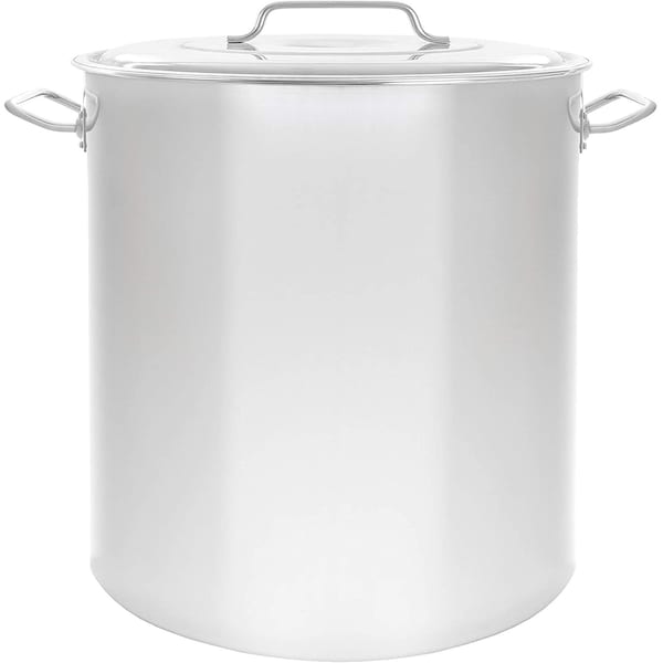 Concord S-Series Stainless Steel Brew Kettle w/ Domed Lid- 80 Quart - S4548S