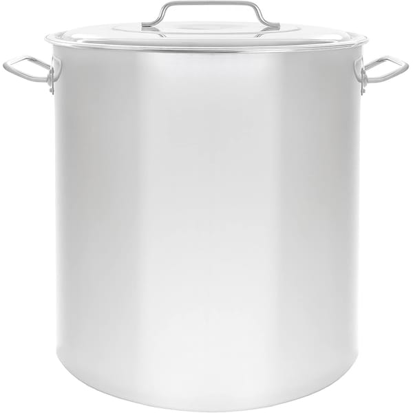 Concord S-Series Stainless Steel Brew Kettle w/ Domed Lid- 80 Quart - S4548S