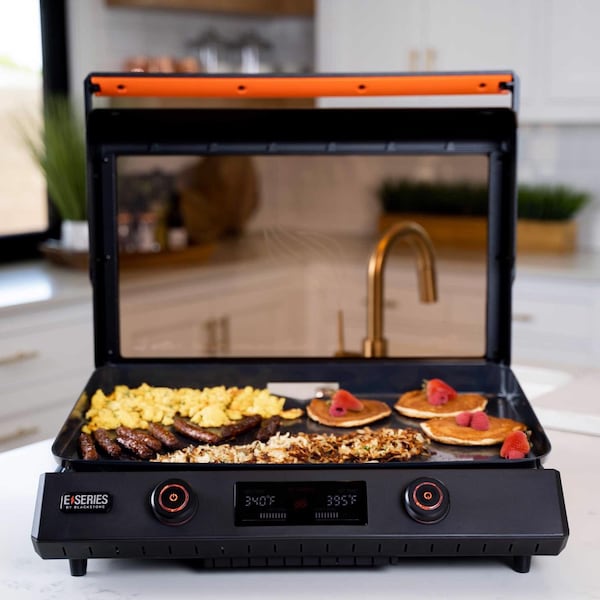 Blackstone E-Series 22 in. L X 9.29 in. W Cast Aluminum Nonstick Surface Electric Griddles - 8001